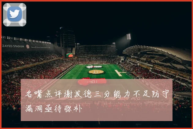 名嘴点评谢泼德三分能力不足防守漏洞亟待弥补